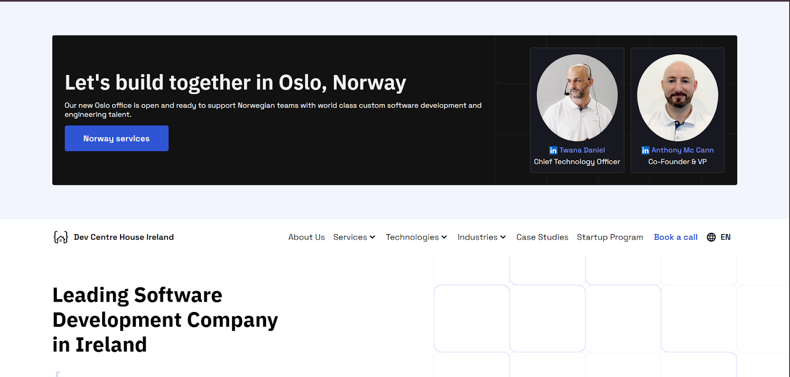 Dev Centre House Ireland