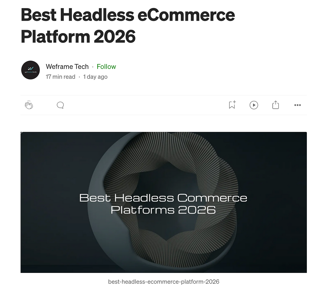 Best Headless Ecom 2026 1